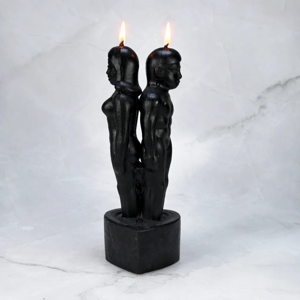 Bougie Dagyde couple séparé (homme / femme)